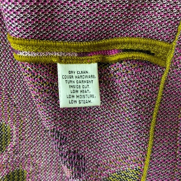 St John - chrysanthemum olive/Fuschia floral jacket - Picture 9 of 9